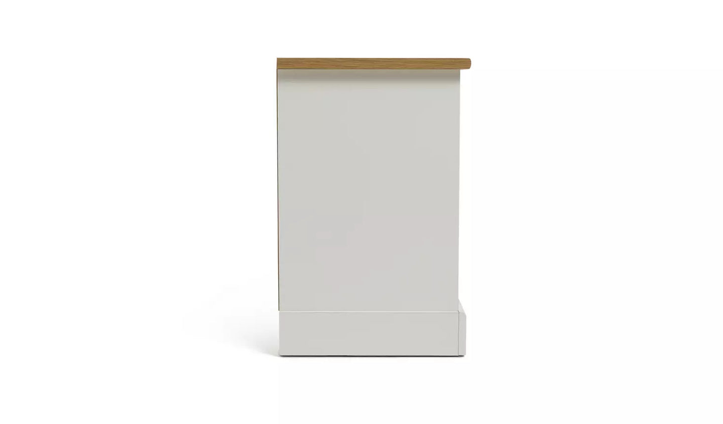 Assembled Winchester 2 Door TV Unit - Cream